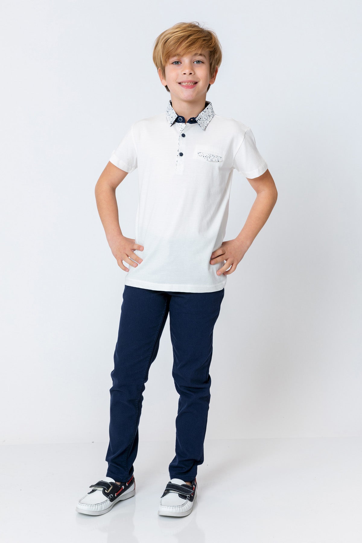 InCity Kids Boys Solid Straight Leg Fashion Dress Pants InCity Boys & Girls